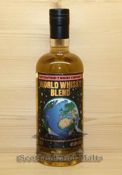 World Whisky Blend mit 41,6% - Blend aus Whisk(e)ys aus der ganzen Welt von That Boutique-y Whisky Company