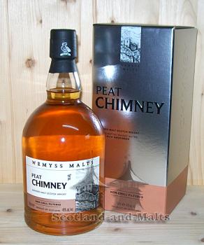 Wemyss Malts - PEAT CHIMNEY 46% - Handcrafted Scotch Malt Whisky