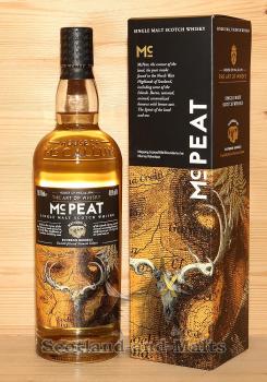 Mc Peat Single Malt Peated mit 43,5% Single Malt Scotch Whisky von House of McCallum - Sample ab