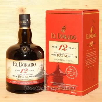 El Dorado 12 Jahre - Rum aus Guyana mit 40,0%