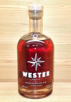 Wester Spiced Rum aus Schottland mit 40,0% - Gewürz Rum aus Schottland / sample ab