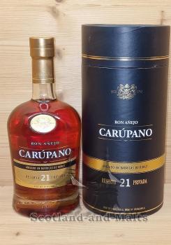 Ron Carupano Anejo Reserva Privada 21 mit 40,0% - Rum aus Venezuela