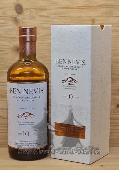 Ben Nevis 10 Jahre Highland single Malt scotch Whisky mit 46,0%