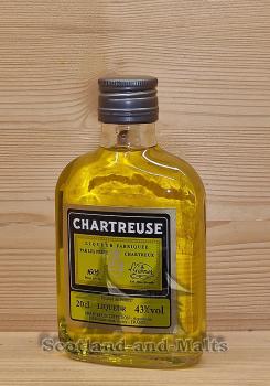 Chartreuse gelb mit 43,0% 200ml -  Französischer Kräuterlikör von den Kartäusermönchen