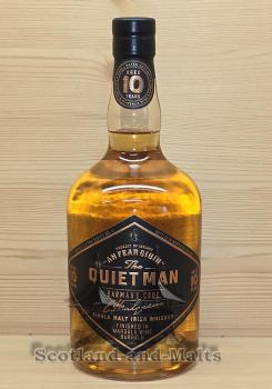 Quiet Man 10 Jahre "Barman’s Code" Marsala Cask Finish mit 43%vol. - Irish single Malt Whiskey von Niche Drinks Co. Ltd