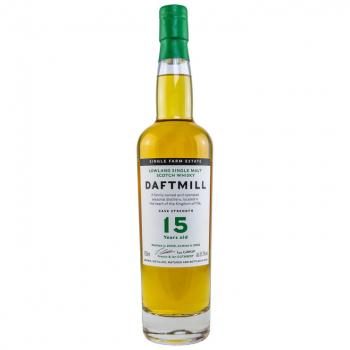Daftmill 2006 / 2022 - 15 Jahre First Fill Bourbon Barrels mit 55,7% - Lowland single Malt scotch Whisky