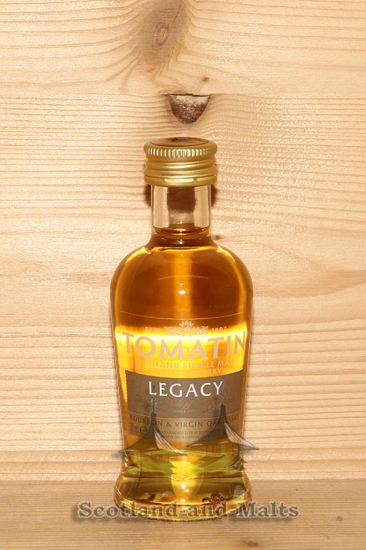 Tomatin Legacy 50ml Miniatur - Highland single Malt scotch Whisky