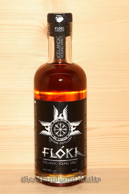 Floki Iceland young Malt mit 47,0% aus der Eimverk Distillery in Island