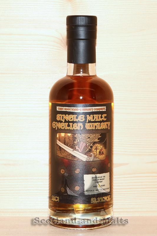 English Whisky Company 8 Jahre - Batch 2 mit 52,3% single Malt Whisky - That Boutique-y Whisky Company