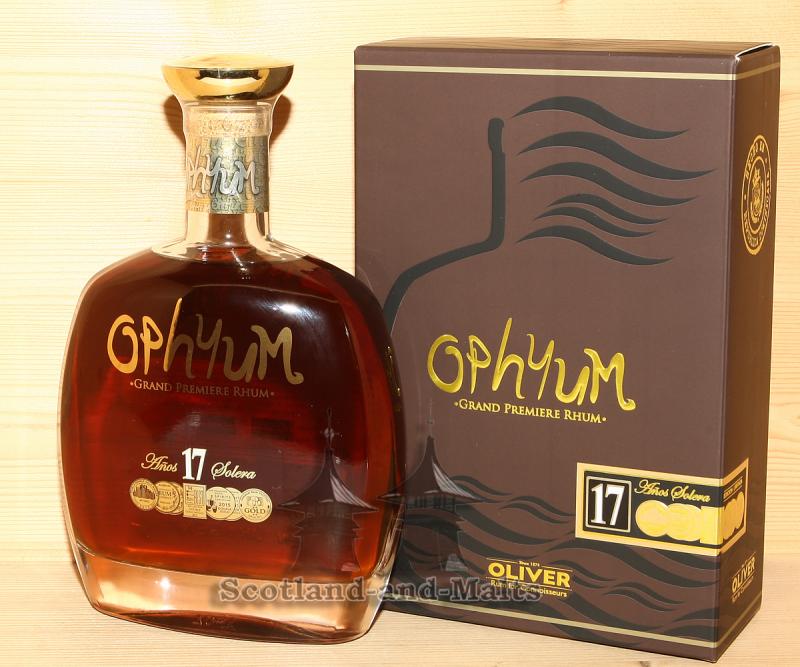 Ophyum 17 Jahre Grand Premiere Rhum / Rum aus der Dominikanischen Republik
