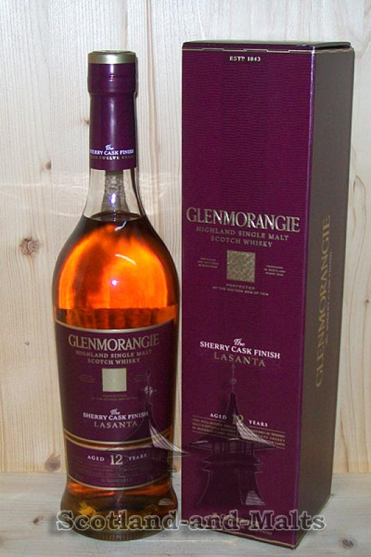 Glenmorangie Lasanta 12 Jahre - Sherry Cask Finish - single Malt scotch Whisky