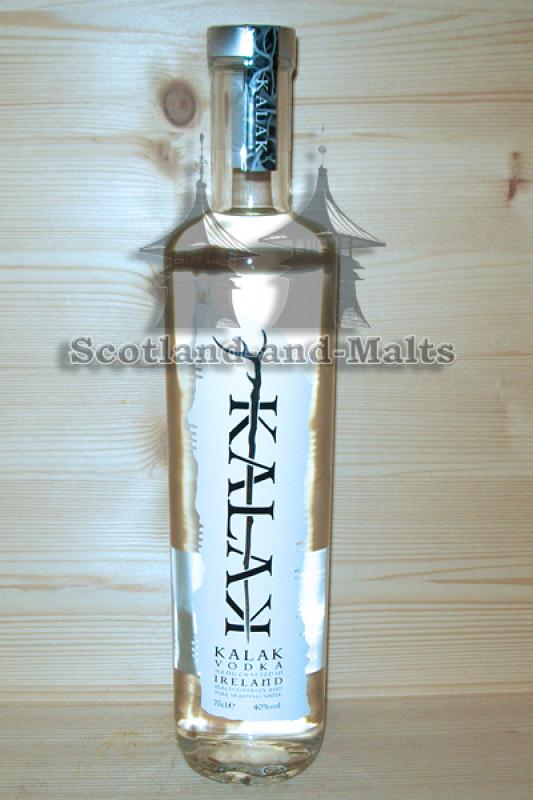 Kalak Vodka aus Irland mit 40% - Irish single Malt Vodka