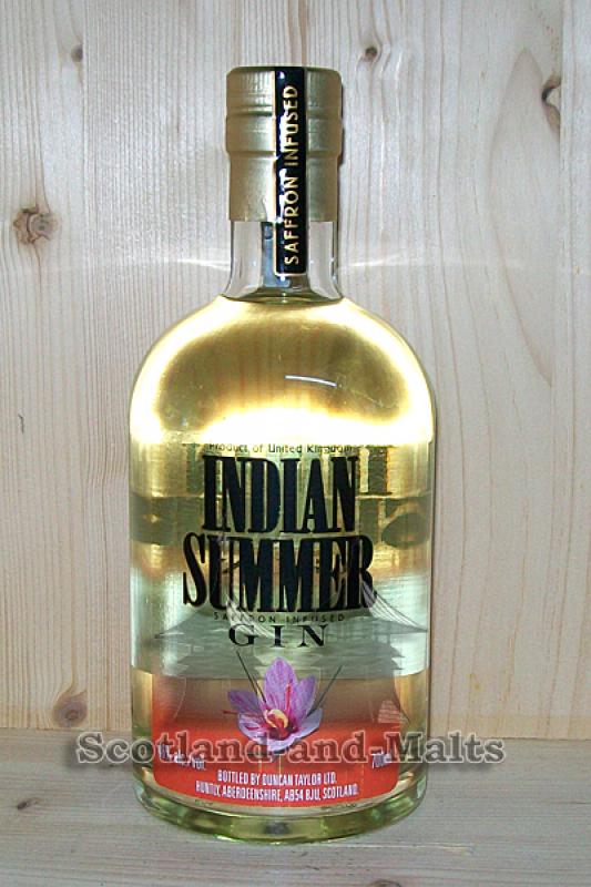 Indian Summer Saffron Infused Gin - Bottled By Duncan Taylor