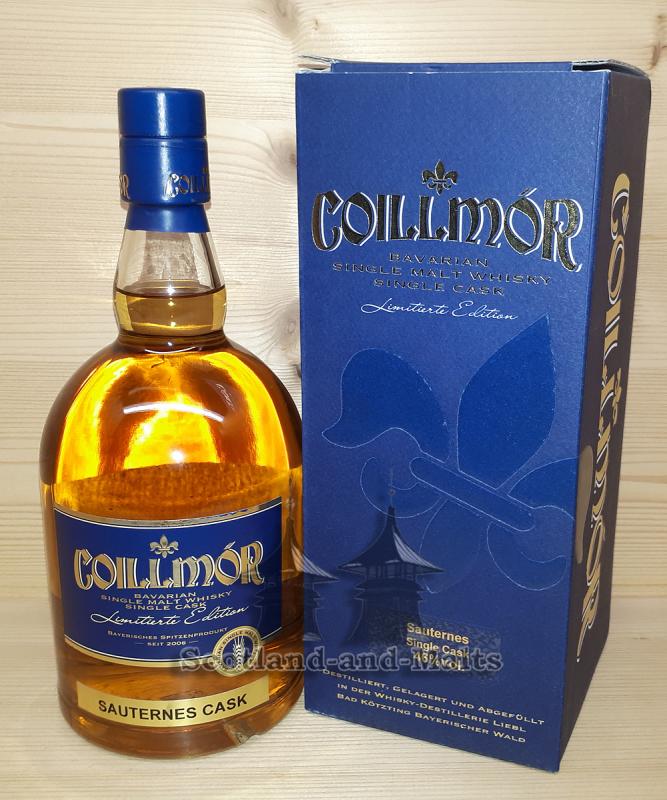 Coillmor 2009 - 5 Jahre single Sauternes Cask No. 163 mit 46,0% - Whisky Destillerie Liebel