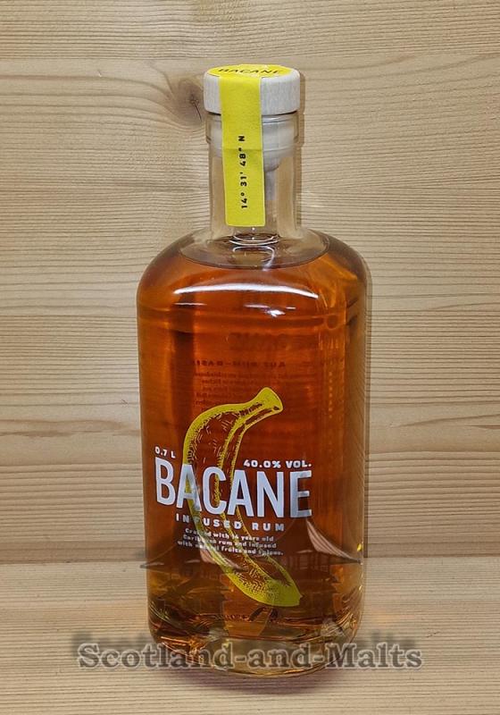 Bacane "Bananen Rum" mit 40,0% - Spirituose auf Rumbasis / Sample ab