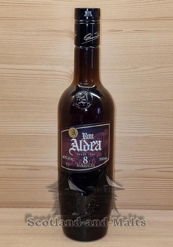 Ron Aldea Dark 8 Jahre Rum aus Spanien (Kanarische Inseln) mit 40,0%