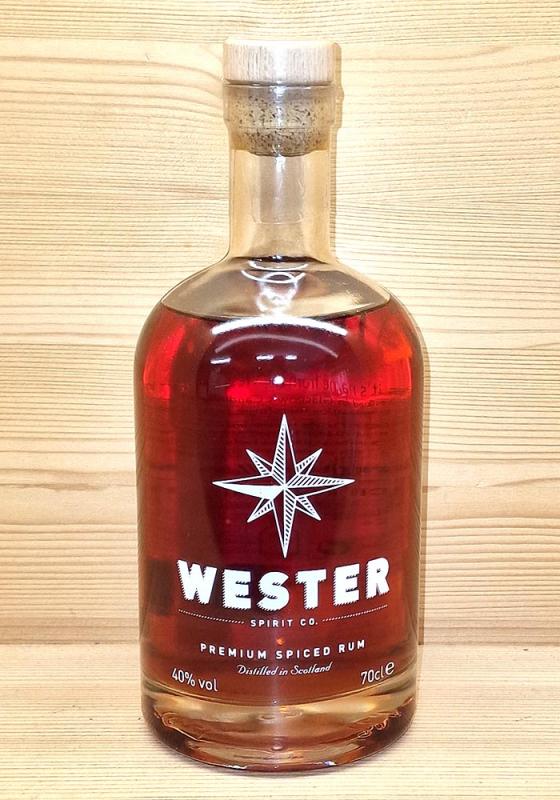 Wester Spiced Rum aus Schottland mit 40,0% - Gewürz Rum aus Schottland / sample ab